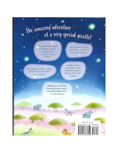 Toy r us The Legend of Geoffrey Children's Picture Book 3 & up