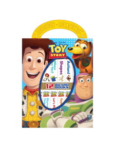 Disney Toy Story Woody, Buzz Lightyear, and More! - My First Library Board Book Block 12-Book Set - PI Kids