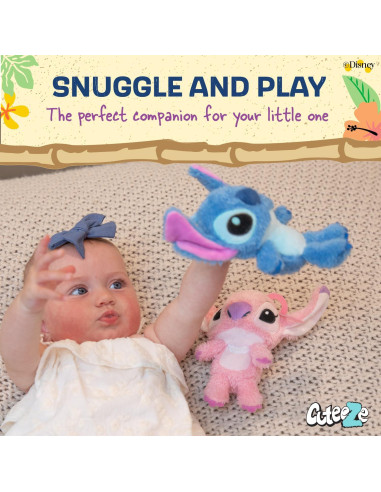 Peluches Disney Baby Lilo & Stitch Cuteeze 2 Pack 15 cm