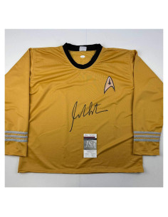 Camisa Autografiada Capitán Kirk William Shatner JSA COA