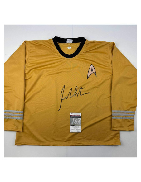 Camisa Autografiada Capitán Kirk William Shatner JSA COA
