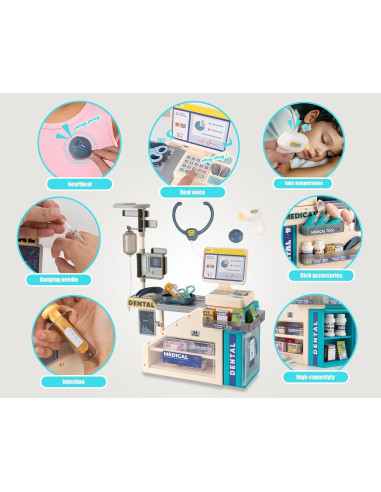 Kit de Doctor STEM 24 Piezas - Juego Interactivo para Niños 3+