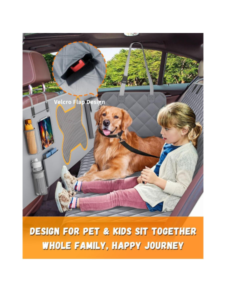 Funda de Asiento para Perro QINGTI - Hamaca a Prueba de Agua Funda de Asiento para Perro QINGTI - Hamaca a Prueba de Agua