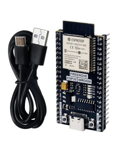 Placa Microcontrolador FREENOVE ESP32-WROOM 240 MHz Wi-Fi Bluetooth