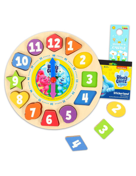 Juego Educativo de Clasificación de Formas Blue's Clues