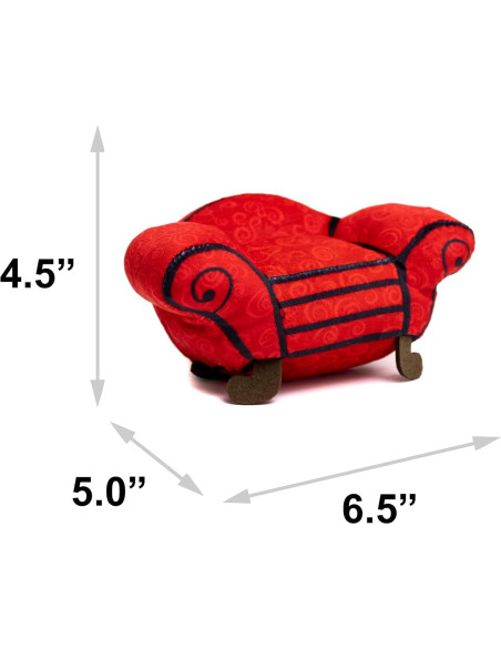 Juguete de Peluche Squeaky Buckle-Down para Perros 12.7x16.5cm