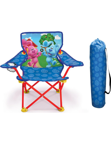 Silla Plegable para Niños Blues Clues & You - 27kg - Incluye Bolsa