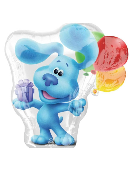 Globos S/Forma Amscan Pistas de Blue 10x10 cm