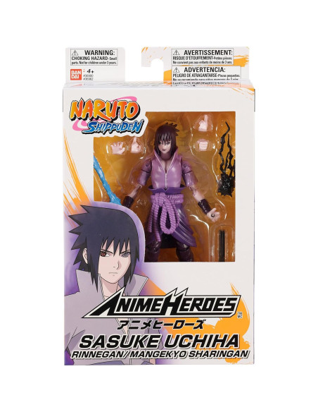 Figura de Acción Uchiha Sasuke Rinnegan Bandai 16,5 cm