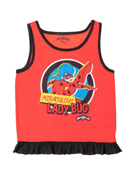 Camiseta y Pantalones Cortos de Pijama Miraculous Rena Rouge 14-16