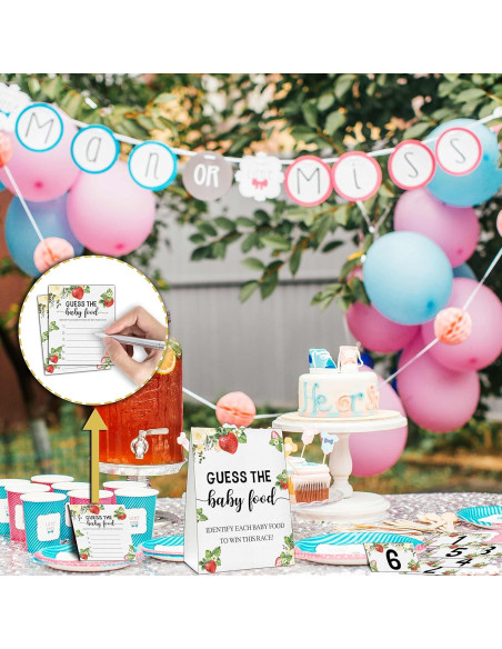 Juego de Adivina la Comida para Bebés TIOFUNO - Fresa