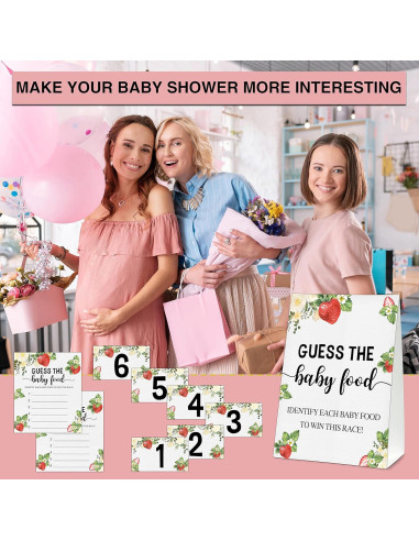 Juego de Adivina la Comida para Bebés TIOFUNO - Fresa