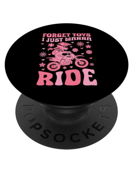 PopSockets PopGrip Estándar Moto de Tierra Niñas 10.9x8.6cm