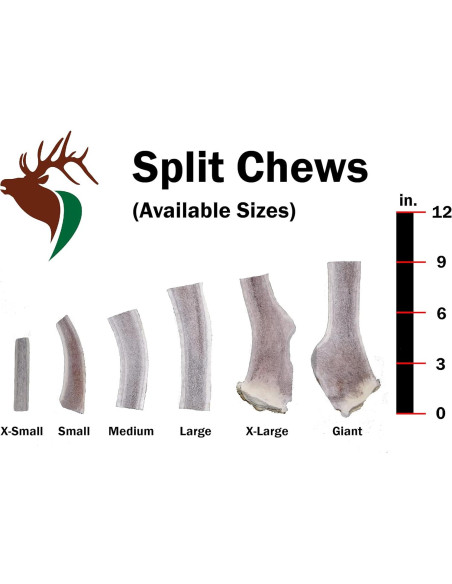 Golosinas para Perros Pequeños Elkhorn - Paquete de 5 Astas de Alce