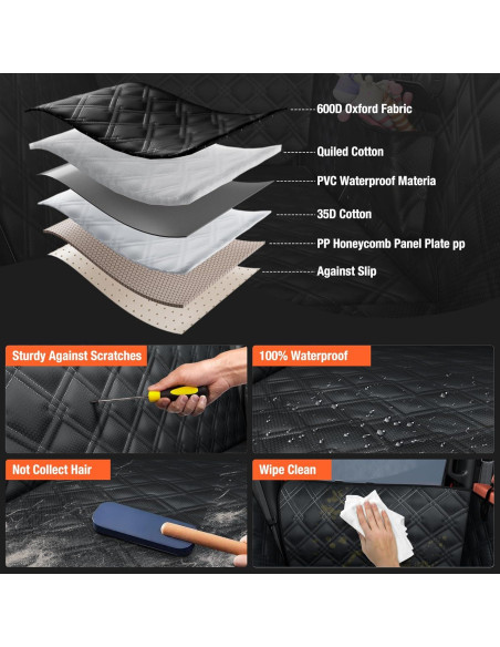 Extensor de Asiento Trasero para Perros Surfcabin 149x76 cm