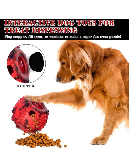 Juguete Interactivo para Perros XHX - Caucho Natural 8.9x5.1 cm