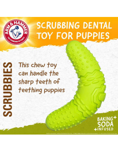 Juguete de Masticar Boomerang Arm & Hammer para Cachorros 17.78 cm 2
