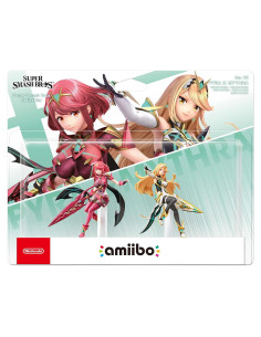 Amiibo Super Smash Bros Pyra y Mythra 2 Pack Nintendo