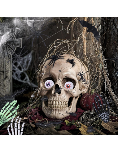 174 Piezas Juguetes de Broma Insectos Falsos Halloween Wayyogh