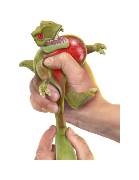Héroes de Goo Jit Zu Tyrannosaurus Rex Aplastable 400g