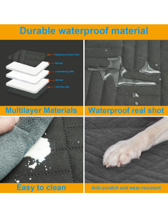 Funda de Asiento para Perros METACHOICE ggzyt0001 Impermeable 2