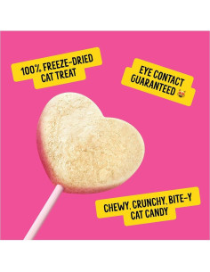 Golosinas Deshidratadas para Gatos Bonkers Purr Pops 8 Unidades 2