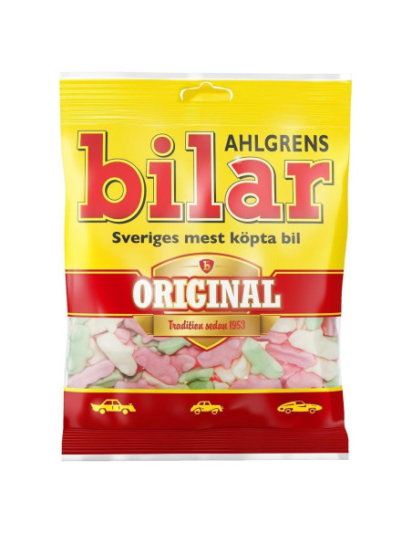 Dulces Ahlgrens Bilar Original 125g - Autos de Malvavisco