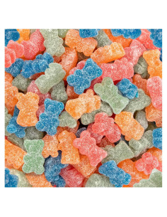 Osos Gummy Ácidos ILIKE! 0.91 kg Sin Gelatina Sabores Frutas