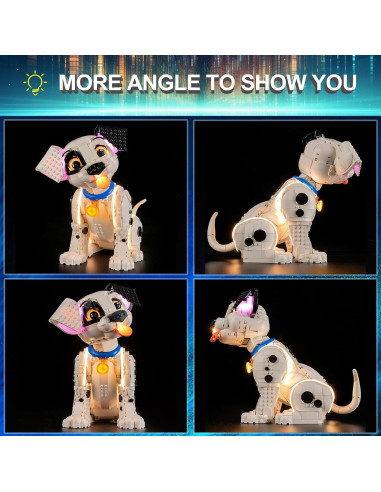 Kit de Luz LED Mililier para Lego 43269 Casa del Cerdito