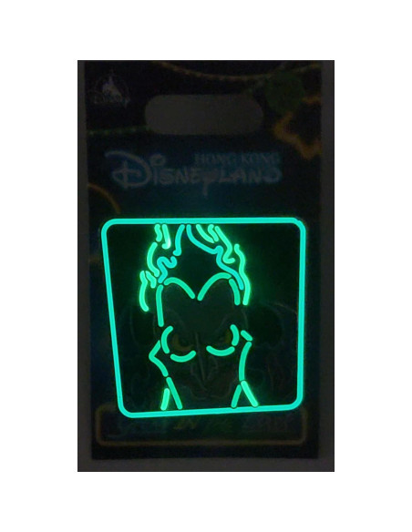 Pin de Disney Hades - Brilla en la Oscuridad 4.45cm HKDL