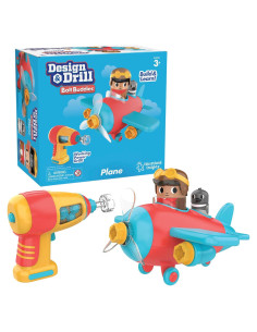 Set de Construcción con Taladro Eléctrico Educational Insights - Juguete STEM para Niños 3+