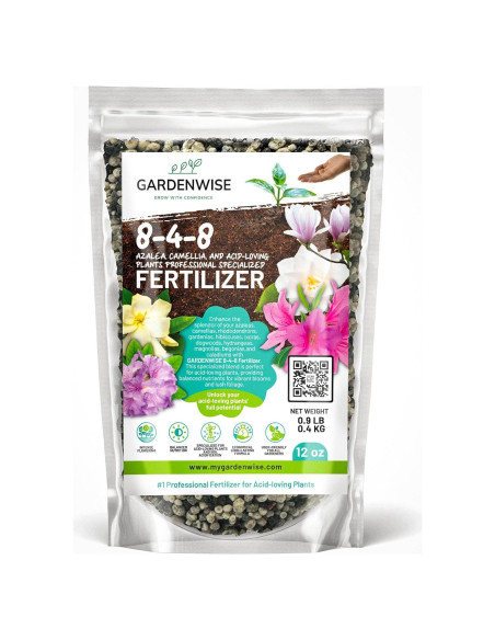 Fertilizante GardenWise 8-4-8 para Azaleas y Hortensias 340 g
