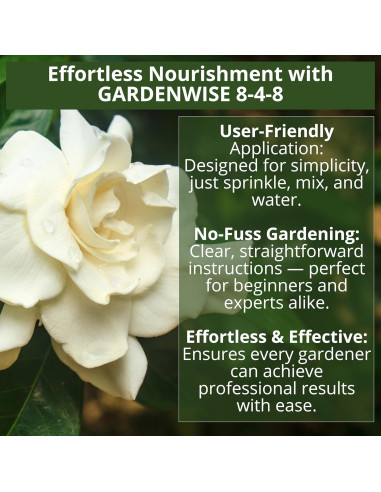 Fertilizante GardenWise 8-4-8 para Azaleas y Hortensias 340 g
