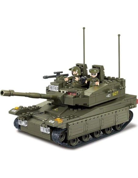 Set de Bloques de Construcción Sluban Tanque Merkava 344 Piezas
