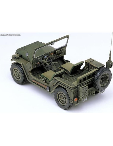 Kit de Modelo Militar Academy M151A2 Hard Top 1:35 con Remolque
