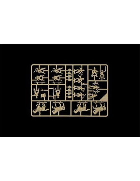 Kit de Figuras Guerreros Franceses Italeri 1/72 - 20 Soldados