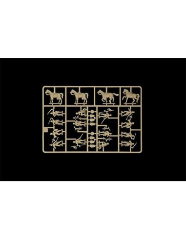 Kit de Figuras Guerreros Franceses Italeri 1/72 - 20 Soldados