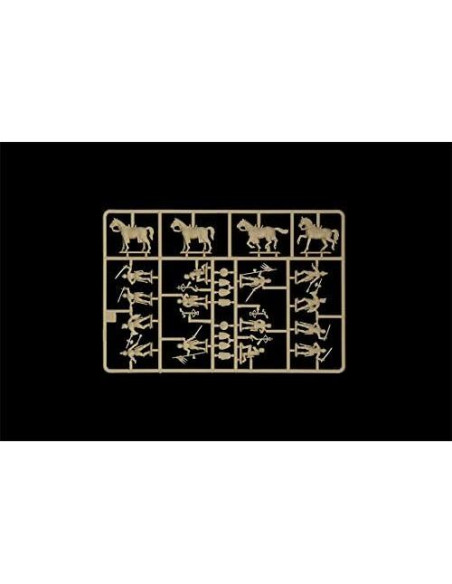 Kit de Figuras Guerreros Franceses Italeri 1/72 - 20 Soldados