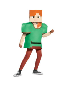 Disfraz de Alex de Minecraft para Niños - Grande (10-12 años) 2