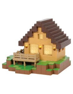 Casa del Pueblo de Minecraft Department 56 Iluminada 16.2 cm