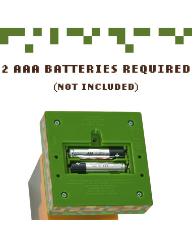 Luz Icono de Steve Paladone Minecraft 3D Decoración Infantil