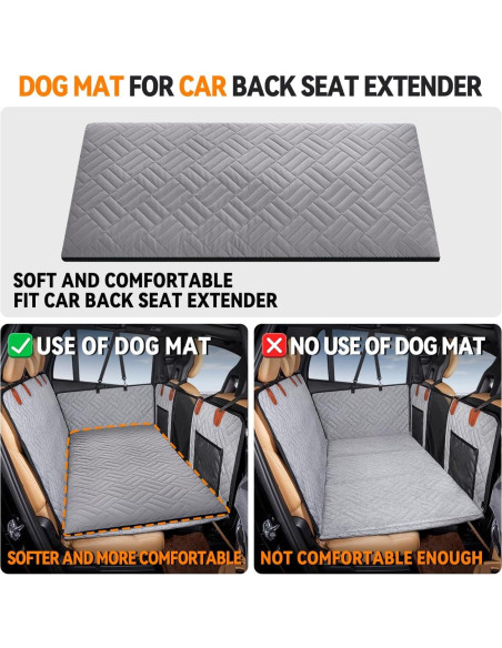 Alfombra para Perros YJGF para Extensor de Asiento Trasero