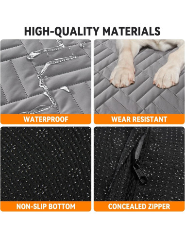 Alfombra para Perros YJGF para Extensor de Asiento Trasero