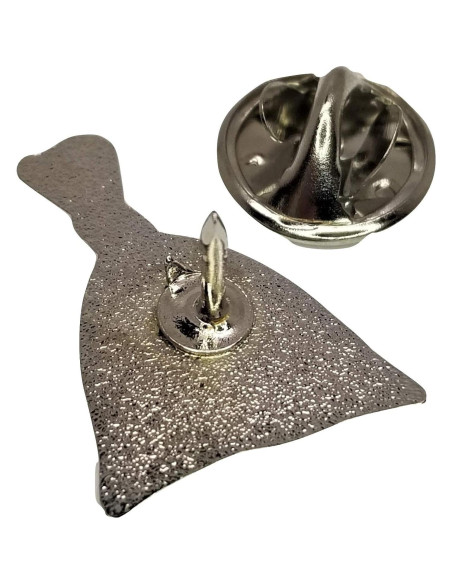 Pin de Esmalte Pez Dorado Pierced Republic 2.06x1.59 cm