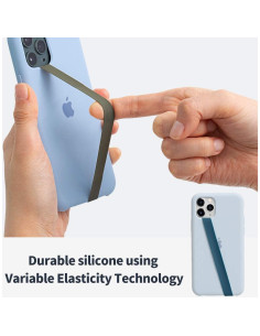 Correa de Silicona Estirable Sinjimoru para Teléfono - Lavanda 2