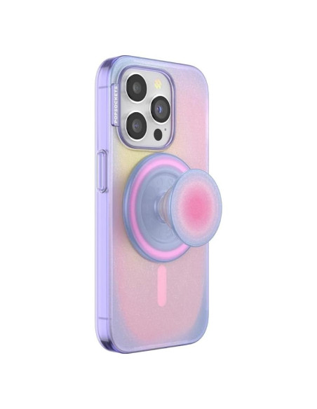 Funda PopSockets Aura para iPhone 15 Pro con MagSafe
