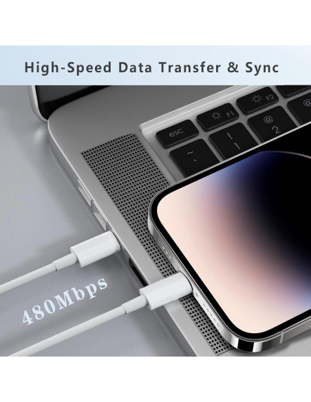 Cable USB C a USB C 3M 60W UIIZIBVKJZ Carga Rápida