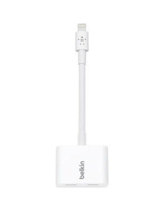 Adaptador de Audio y Carga Lightning Belkin F8J198btWHT - Blanco 2