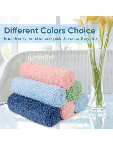 Paños de Microfibra HOMEXCEL 12 Unidades 30x30 cm Multicolor