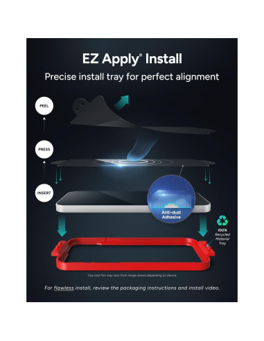 Protector de Pantalla ZAGG XTR4 para iPhone 16 - Vidrio Templado